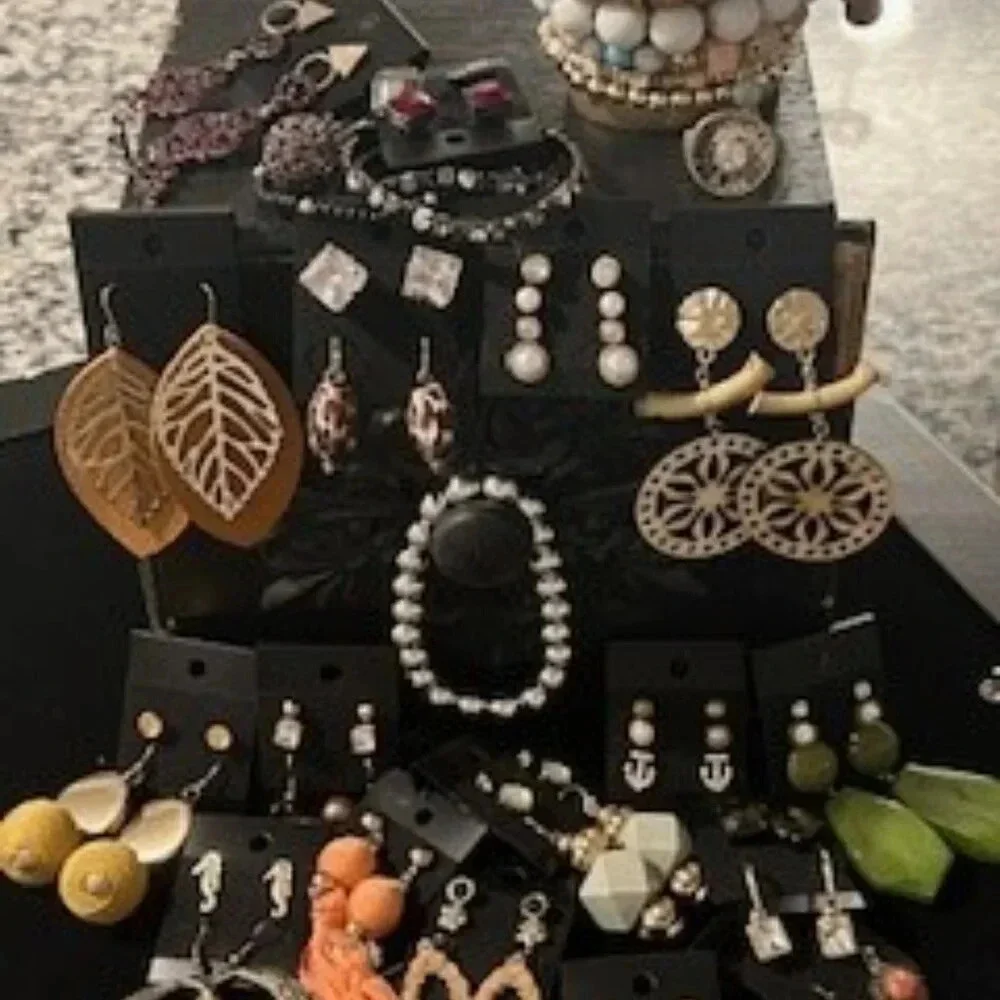 Multi Animal print Mixed Jewelry Bundle EARRINGS. RINGS. BRACELETS.